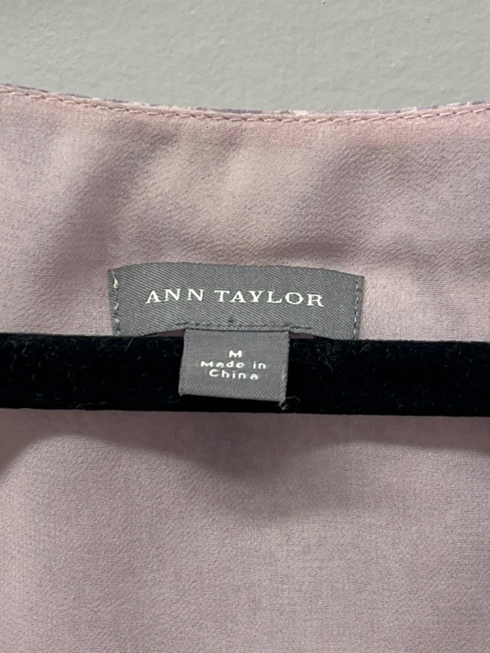 Ann Taylor Purple silk camisole